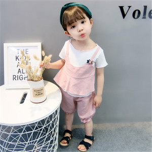 Dernière Collection : Ensemble T-shirt et Demi-Pantalon pour Filles – Vêtements Enfants – Achats en Ligne à Taïwan - Product Image 3