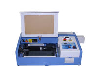 Mini machine de découpe et de gravure au laser CO2 3020, graveur laser pour pierre, bois, acrylique, verre, cuir avec différentes couleurs