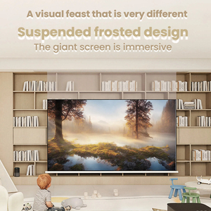 Layar Motorized Ceiling Screen Ultra Flat 4K <span class=keywords><strong>100</strong></span> inci dengan ALR Tersembunyi Otomatis, Ukuran dan Material Dapat Disesuaikan, Rasio 16:9 untuk Kamar Tidur, Ruang Tamu, dan Ruangan Hewan Peliharaan - Product Image 6