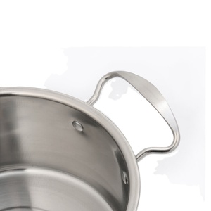 Ensemble de casseroles à soupe avec couvercle en acier inoxydable, outil de cuisine, 8 pièces - Product Image 6