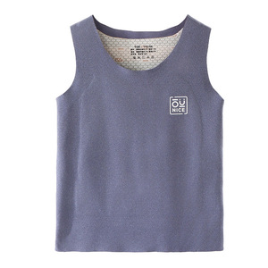 Gilet pour enfants en velours chaud respirant, style normcore/minimaliste, automne-hiver 2025 - Product Image 5