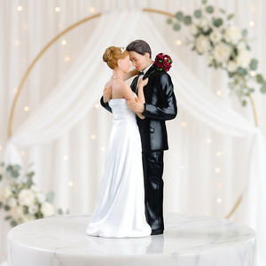 Statuette Personalizzate per Coppie in Resina, Decorazioni per <span class=keywords><strong>Torte</strong></span> <span class=keywords><strong>Nuziali</strong></span>, Regalo - Product Image 1