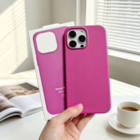 JOYPORODO S040 Coque de téléphone en silicone liquide en gros pour iPhone 16 Plus Pro Max, antichoc, coque en silicone pour iPhone
