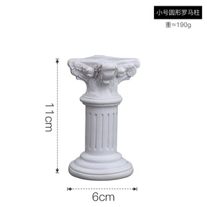 Regalo creativo europeo, decoración de boda, hogar, Retro, pilares romanos, escultura de Ángel hecha de resina con Hada, pirámide, música, amor - Product Image 6