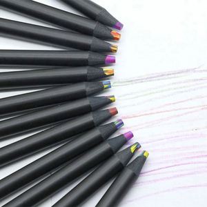 Lápices de Colores Jumbo de Madera de Latón Arcoíris, Multicolores, para Niños, Marca USA Mairun, para Uso Escolar y de Oficina - Product Image 3