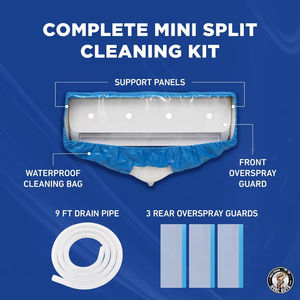 <span class=keywords><strong>ชุด</strong></span>ทำความสะอาดเครื่องปรับอากาศแบบแยกส่วนขนาดเล็ก Linzhi Heavy Duty ป้องกันน้ำได้ 360 องศา ความยาว 27 นิ้ว/39 นิ้ว สำหรับใช้ในบ้าน รับประกัน 1 ปี - Product Image 3