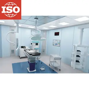 Trị liệu ISO Lớp 8 dữ liệu kỹ sư phòng sạch sàn nhà sản xuất thiết bị phòng sạch