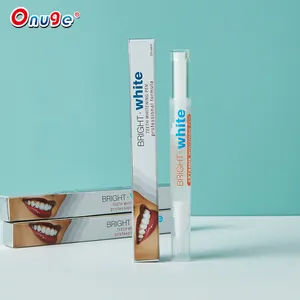 White Pearl Tooth Whitening Gel Brush Pencil OEM Your Own Teeth White Pen