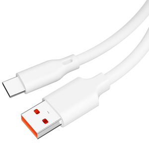 Chargeurs super rapides de 68 watts Câble USB de données de type a à C Câble USB en silicone Câble de charge rapide Câble étanche haute température - Product Image 1