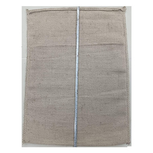 Sac de rangement en jute naturel tissé à maille serrée, emballage biodégradable et écologique pour l'agriculture, les épices, les herbes et les céréales - Product Image 1