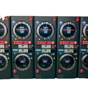 เครื่องซักผ้าและอบผ้าอัตโนมัติแบบหยอดเหรียญ ยี่ห้อ Speed Queen รุ่นขายดีที่สุด ใช้ไฟฟ้า แก๊ส และไอน้ำ สำหรับธุรกิจซักรีด - Product Image 4