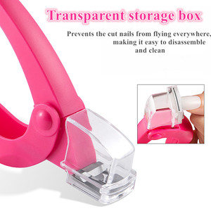 Professional Nail Tips <b>Edge</b> <b>Cutter</b> for Acrylic False Nails Acrylic Nail Clipper - Product Image 4