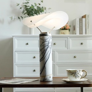 Table Lamp Designer Grade LED Touch Control Rechargeable Marble Base Home Dcor Living Room Bedroom Lighting Fixture - Product Image 3