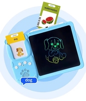 Kartu Flash Berbicara untuk Balita 8 Inci dengan Tablet 2-in-1 LCD, 112 Kartu, OEM, Mainan Edukasi Anak