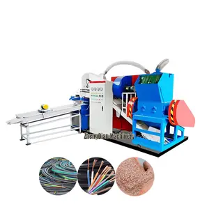 Copper Wire Cable Recycle Machine 300-500KGH /Waste Copper Wire Recycle Machine /Separating Copper and Plastic Machine