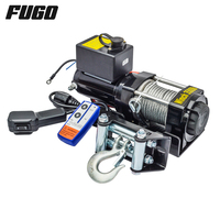 Mini treuil électrique 12V avec corde synthétique Capacité de 3500lbs pour treuil durable fabriqué à la chaîne d'utilisation de voiture Offroad 4x4