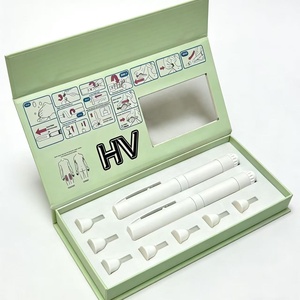 Caja de embalaje personalizada para bolígrafos de inyección, compatible con agujas de bolígrafo, caja de embalaje OEM para 1 o 2 bolígrafos, ¡en oferta! - Product Image 3