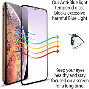 Vetro temperato per protezione dello schermo per occhiali anti luce <span class=keywords><strong>Blu</strong></span> OEM per Tecno Infinix <span class=keywords><strong>Blu</strong></span> Itel redmi Huawei Samsung iPhone ZTE - Product Image 3