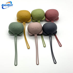 Boîte à sucettes en silicone en forme de panda sans BPA, lot de 2, support portable anti-poussière, rangement hygiénique pour bébés, cadeau de voyage - Product Image 2