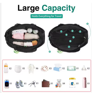 <span class=keywords><strong>Sac</strong></span> à langer personnalisé grand format pour <span class=keywords><strong>maman</strong></span>, <span class=keywords><strong>sac</strong></span> de voyage et d'hôpital à bandoulière, pratique pour l'usage quotidien de <span class=keywords><strong>maman</strong></span>, <span class=keywords><strong>sac</strong></span> pour bébé - Product Image 3