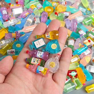 Ciondolo Sorpresa in Bustina Cieca, Miniatura Carina di Cibo e Bevande Cartoon, Simulazione Luminosa in Resina Ecologica, Caramelle e Frutta - Product Image 3