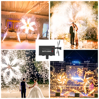 SHTX Pirotechnic Firework Cold Pyro Sparkler Fountain Rechargeable One Way Windmill Firing System pour Stage Party