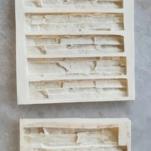 Moule en plastique ABS <span class=keywords><strong>pour</strong></span> panneau mural 3D en caoutchouc <span class=keywords><strong>pour</strong></span> la fabrication de pierre artificielle, moule en béton <span class=keywords><strong>pour</strong></span> clôture murale - Product Image 4