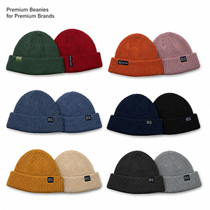 Gorro de Pescador Personalizado al por Mayor - Gorro de Pescador con Puño Listo para Venta al por Menor para Marcas - Gorro de Punto de Alta Densidad con Logotipo - Product Image 5