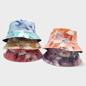 Sombrero de Pescador Reversible para Mujer, Diseño Personalizado con Estampado de Flores y Grafiti, Sombrero de Pescador para Exteriores - Product Image 4