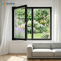 Ultra Geniş Panoramik Tavandan Tabana Termal Kopuklu Alüminyum Pencereler Lüks Minimalist Sabit Manzaralı Ev Pencereleri