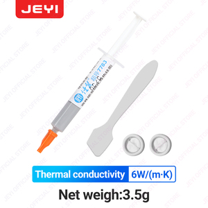 JEYI Factory 6W/mK ThermalPaste 35g Abu-abu Pelumas Silikon Berkinerja Tinggi untuk Pendingin CPU GPU SSDHeatsink Stok FCC CE ROHS - Product Image 3