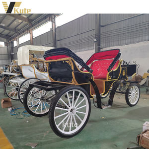 รถม้าไฟฟ้าแกะสลักหรูหราสำหรับพิธีแต่งงาน - Product Image 2