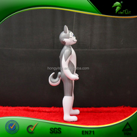 Husky Girl gonflable personnalisé Hongyi, nouveau jouet gonflable, modèle de poupée animale gonflable en PVC avec SPH