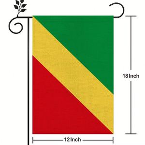 Drapeau <span class=keywords><strong>de</strong></span> la République du Congo, extérieur, en lin <span class=keywords><strong>de</strong></span> haute qualité, 12*18 pouces, plus <span class=keywords><strong>de</strong></span> styles pour vous <span class=keywords><strong>de</strong></span> choisir - Product Image 3