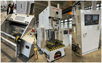 Machine Automatique de Fabrication de Barquettes, Plats et Boîtes Alimentaires en Feuille d'Aluminium pour Emballage et Plats à Emporter