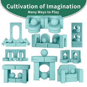 Modular Children's Play Couch <b>Sofa</b> With Ball Pit For <b>Kids</b> Age 3 And Above - Product Image 3