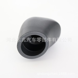 Pomo de palanca de cambios de cuero negro de 5 velocidades para Mercedes Benz DZ05 Q8 - Product Image 3