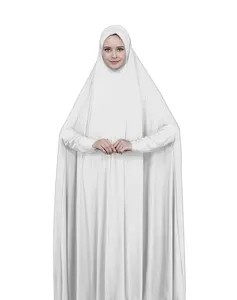 Hồi giáo Khimar Set Overhead Dài Hijab Hồi Giáo Khimar Phong Cách Một Mảnh Cầu Nguyện Trang Phục Cầu Nguyện Ăn Mặc