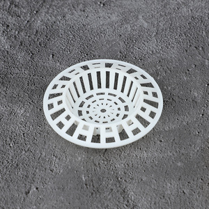 Crépine de vidange ronde en plastique blanche pour évier, cuisine, salle de bain, compatible lave-vaisselle - Product Image 2