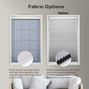 Fabricant de stores cellulaires modernes et coupe-vent de haute qualité stores occultants pour fenêtres de voitures sans fil en nid d'abeille - Product Image 5