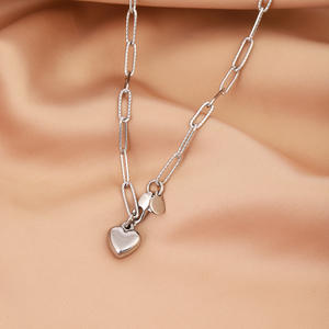 Polsino dell'aura nordica: <span class=keywords><strong>cuore</strong></span> chirurgico in acciaio inossidabile <span class=keywords><strong>con</strong></span> chiusura a <span class=keywords><strong>infinito</strong></span> magnetico - Product Image 2