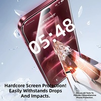 Protection d'écran anti-espion, anti-statique, anti-traces de doigts pour iPhone 18 Pro, verre trempé 5D HD, dureté 9H, couverture intégrale