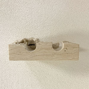 Nordic Style Natural Stone Candlestick <strong>Holder</strong> Square Marble Travertine <strong>Candle</strong> <strong>Holder</strong> for Home Hotel Morden Decoration - Product Image 3