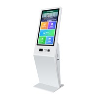 Kiosque d'enregistrement en libre-service avec écran tactile de 15,6, 21,5 et 32 pouces, paiement et terminal d'inscription avec SDK intégré