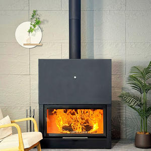 <span class=keywords><strong>Chimenea</strong></span> de <span class=keywords><strong>Doble</strong></span> Horno Directa de Fábrica China, <span class=keywords><strong>Chimenea</strong></span> Vertical Moderna Portátil de Acero para Leña, para Interiores/Hotel - Product Image 4