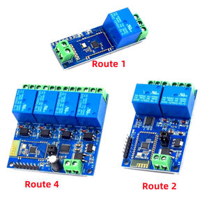 Module relais 1 voie, 2 voies, 4 voies 12V pour commutateur à distance via application smartphone, module IoT - Product Image 2