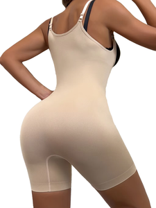 Body gainant <span class=keywords><strong>femme</strong></span> en jersey respirant sans couture, très compressif, contrôle moyen, amincissant taille et abdomen, liftant fessier, effet ferme, très demandé - Product Image 3