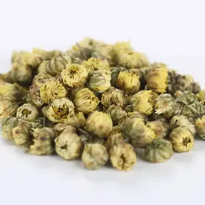 Wholesale premium white chrysanthemum flower buds hangzhou dried chrysanthemum tea healthy flower tea wild chrysanthemum dry