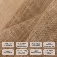 Tissu 100% Ramie Tissé Léger, Respirant, Anti-Odeur, Écologique pour Chemises, Pantalons, Robes d'Été – Vente en Gros Mode Décontractée