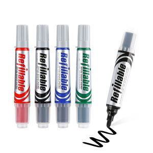 Marqueurs effaçables à sec Gxin G-206D à grand volume avec système de valve de recharge personnalisé, facilement rechargeables pour tableau blanc, pour l'école - Product Image 1